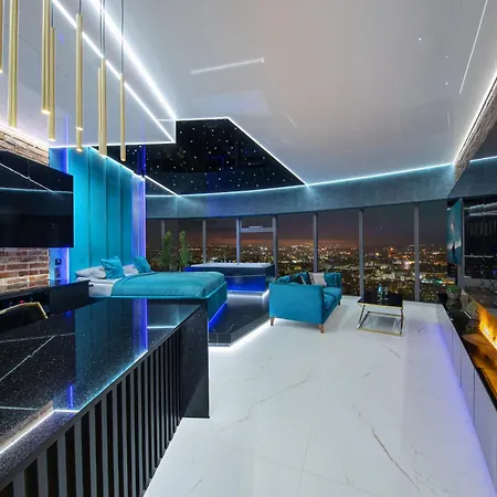 Lägenhet Sky Tower Z Jakuzzi Przy Oknie Wrocław