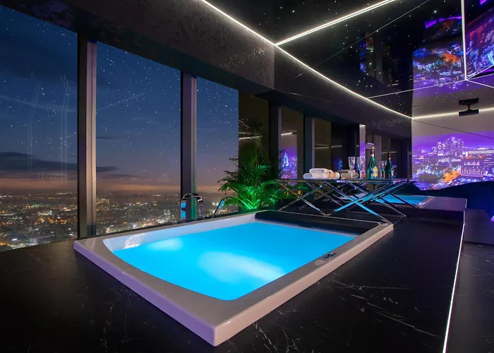 公寓 Sky Tower Z Jakuzzi Przy Oknie *
