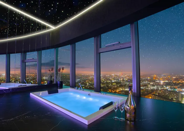 公寓 Sky Tower Z Jakuzzi Przy Oknie *