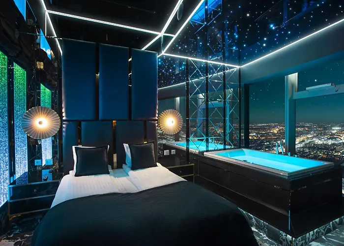 Sky Tower Z Jakuzzi Przy Oknie 公寓 弗罗茨瓦夫