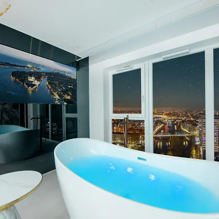 Apartmán Quorum Z Jacuzzi Z Widokiem Na Odre By Bqqk