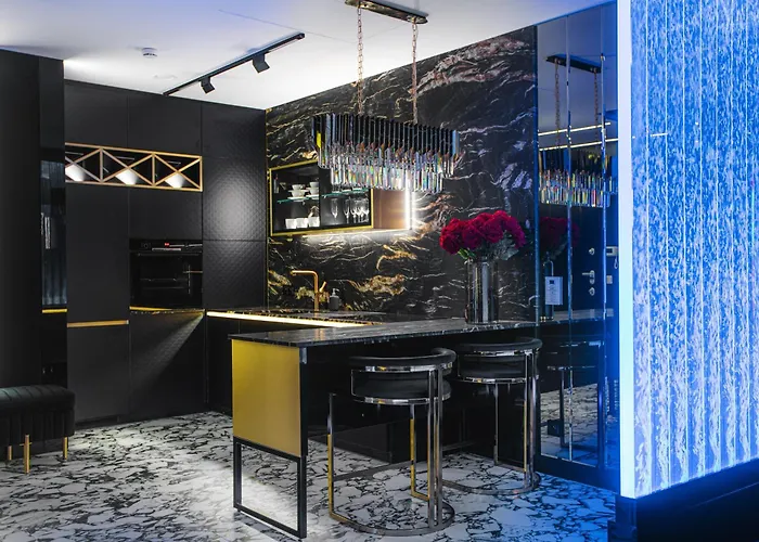 شقة Sky Tower Z Jakuzzi Przy Oknie